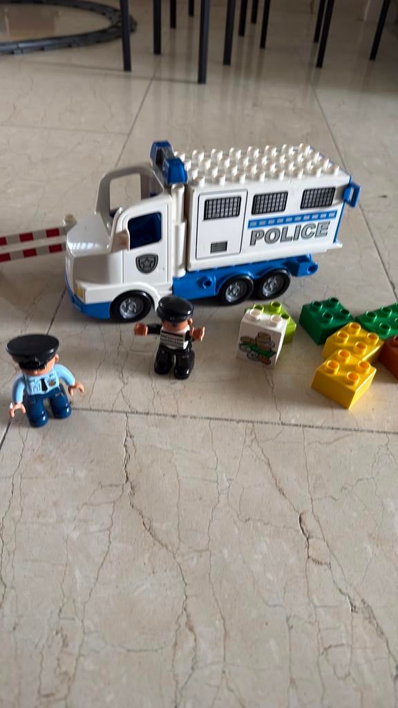 Duplo politieauto 5680, Ophalen, Gebruikt, Duplo, Compleet