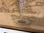Grote landkaart van oud Londen ingelijst 210x142, Ophalen