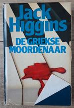 Jack Higgins - De Griekse moordenaar, Boeken, Ophalen of Verzenden, Gelezen, Jack Higgins