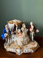 Unterweissbach saksisch dresden porselein draagkoets, Ophalen