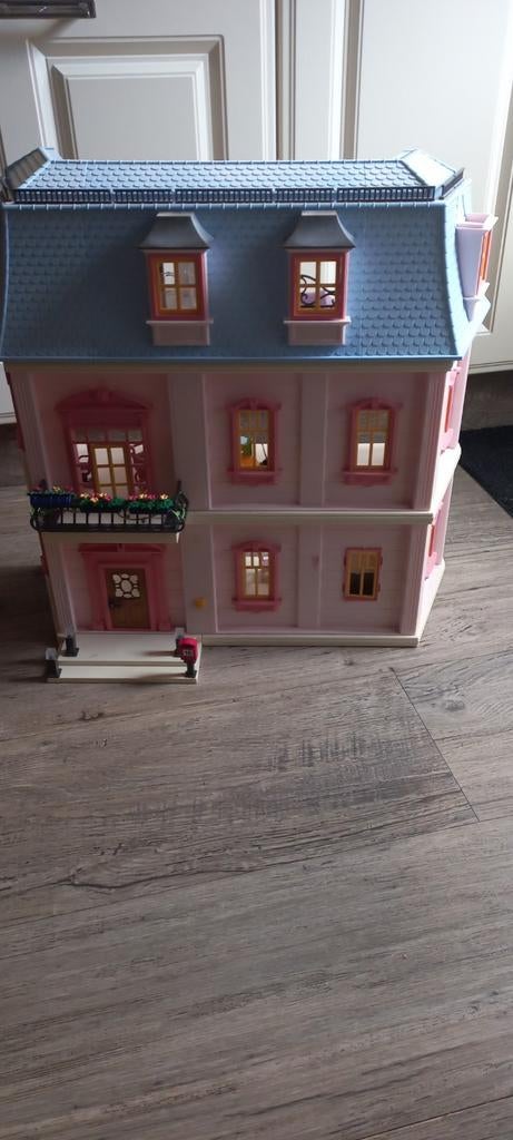 Playmobil heren huis ingericht, Ophalen, Poppenhuis