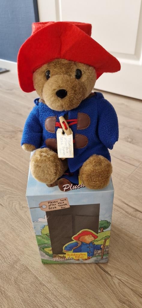 Nieuw in doos Paddington beertje, Verzamelen, Beren en Cherished Teddies, Ophalen of Verzenden, Nieuw, Stoffen beer, Overige merken