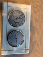 Analoog weerstation met barometer en hygrometer, Ophalen of Verzenden, Gebruikt, Weerstation