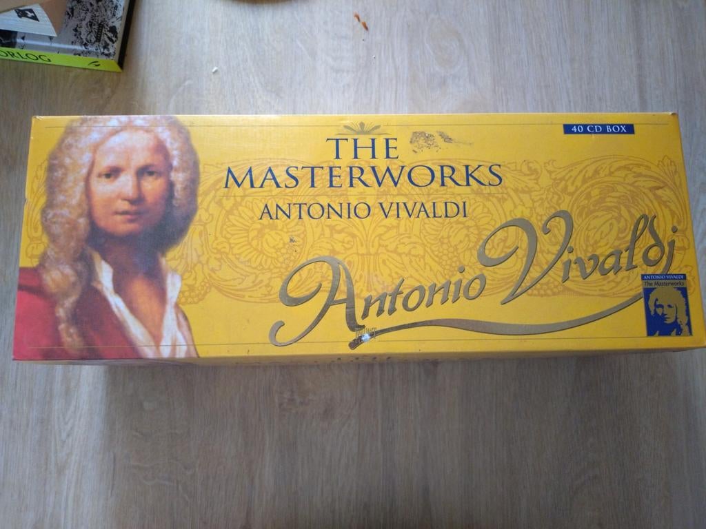 Antonio Vivaldi - The Masterworks 40 CD Box, Ophalen of Verzenden, Barok, Zo goed als nieuw, Boxset