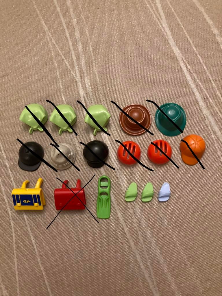 Playmobil rugzak ed,.., Ophalen of Verzenden, Zo goed als nieuw