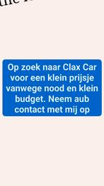 Clax car, Ophalen of Verzenden