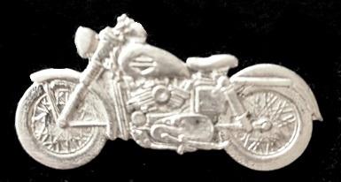 Harley- Davidson pin model in zilverkleur (3), Verzenden, Nieuw, Transport, Speldje of Pin