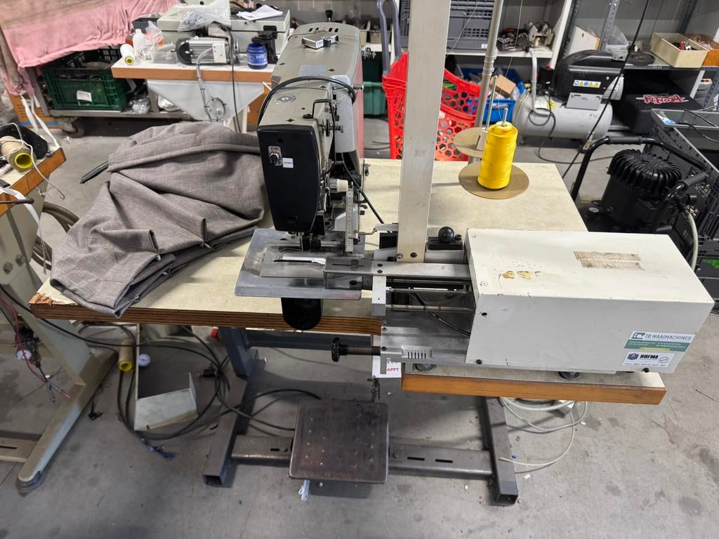 Industriele naaimachine gordijnhaak machine gordijnhaakjes, Hobby en Vrije tijd, Naaimachines en Toebehoren, Overige merken, Gebruikt