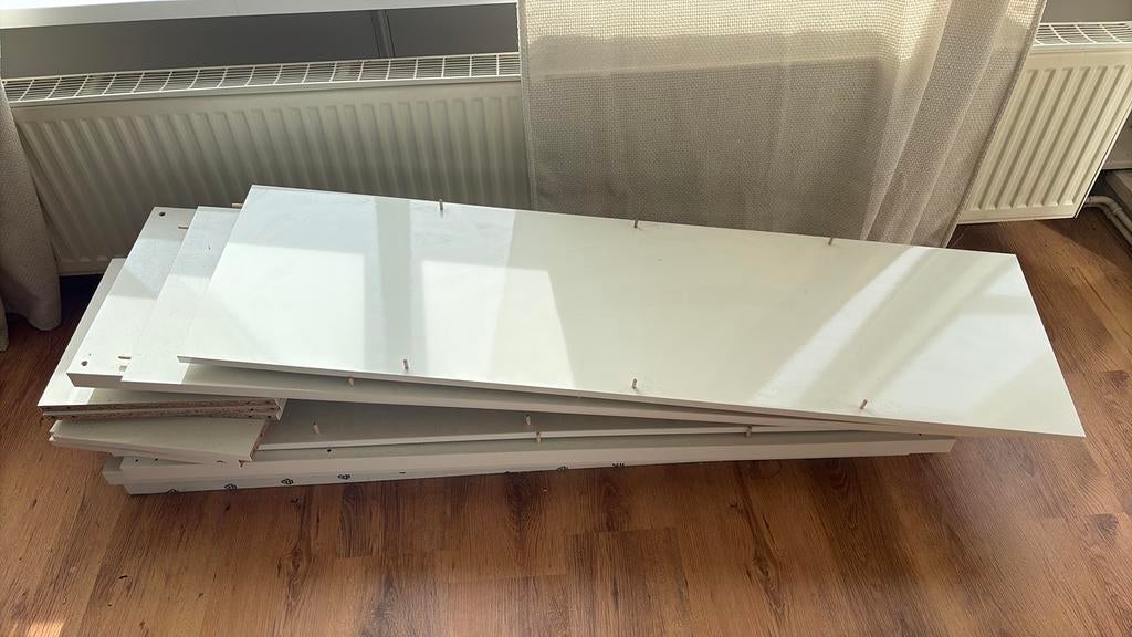 Ikea kallax kast BIEDEN, Ophalen, Gebruikt, 100 tot 150 cm, 100 tot 150 cm