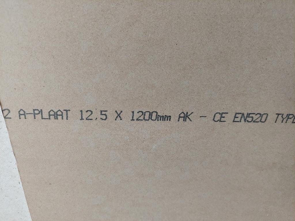 Gipsplaten, Ophalen, Zo goed als nieuw, Overige materialen, Minder dan 20 mm