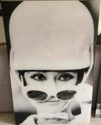 Cobra Art Company Audrey Hepburn 120 x80 plexiglas zwart wit, Ophalen