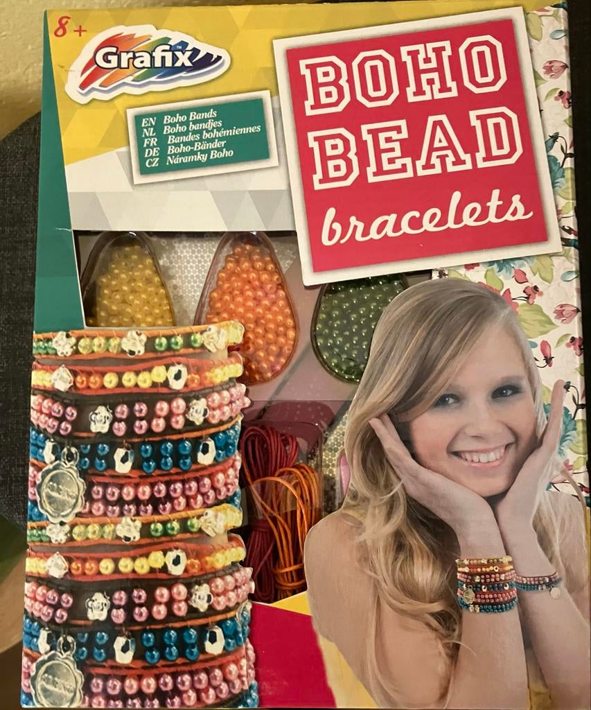 Grafix Boho Bead Bracelets Knutselset - Nieuw, Ophalen of Verzenden, Nieuw, Overige typen