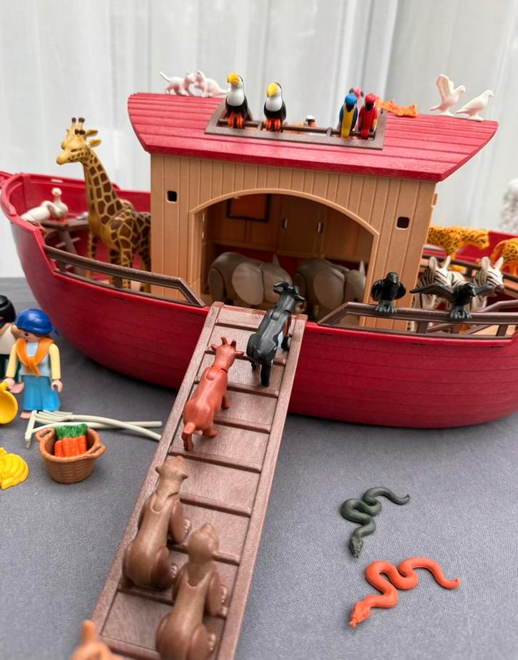 Ark van Noah 3255 met vele extra dieren, Kinderen en Baby's, Speelgoed | Playmobil, Gebruikt, Ophalen of Verzenden
