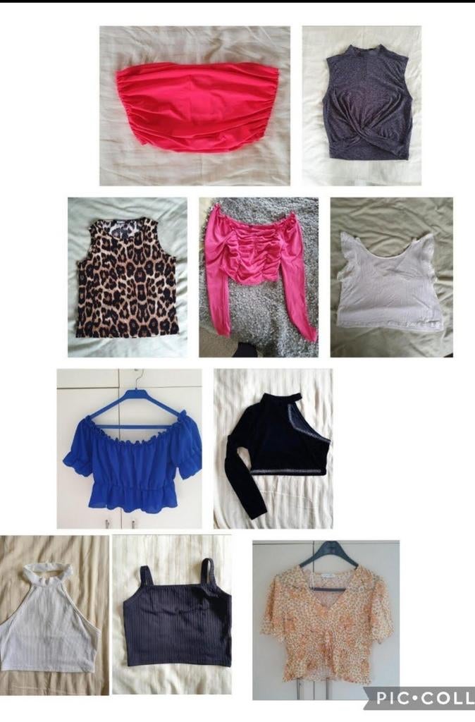 Div croptops mt S & M, Kleding | Dames, Tops, Overige kleuren, Nieuw, Ophalen of Verzenden, Korte mouw