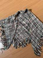 Mooie stola (grijz, roze, crème), Ophalen of Verzenden, Zo goed als nieuw, Maat 46/48 (XL) of groter, Sjaal