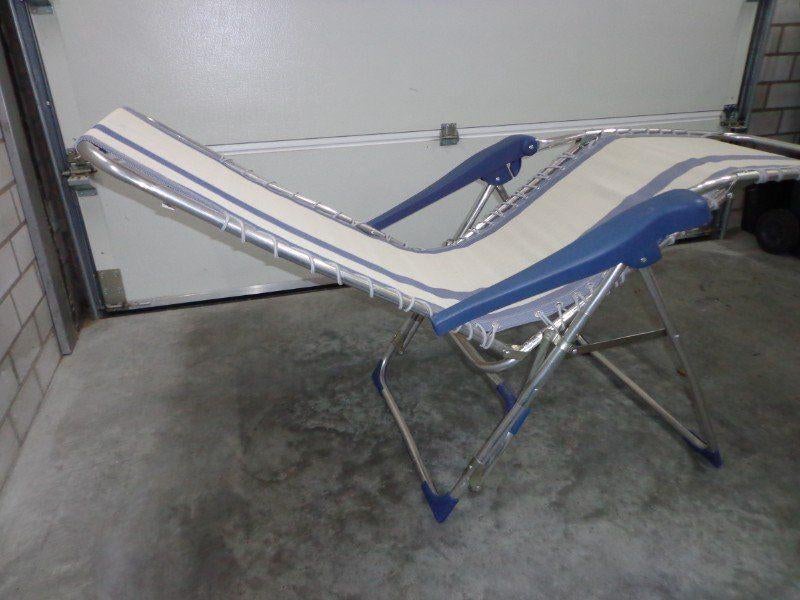 Crespo relaxstoel, Caravans en Kamperen, Kampeermeubelen, Ophalen, Zo goed als nieuw, Campingstoel