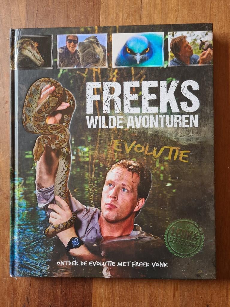 Freek Vonk - Freeks Wilde Avonturen: Evolutie (nieuw), Ophalen of Verzenden, Nieuw, Freek Vonk, Non-fictie
