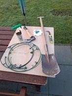 Voorjaar: Steekschop, hakbijl, voegenkrabber, bollenpoter, Ophalen