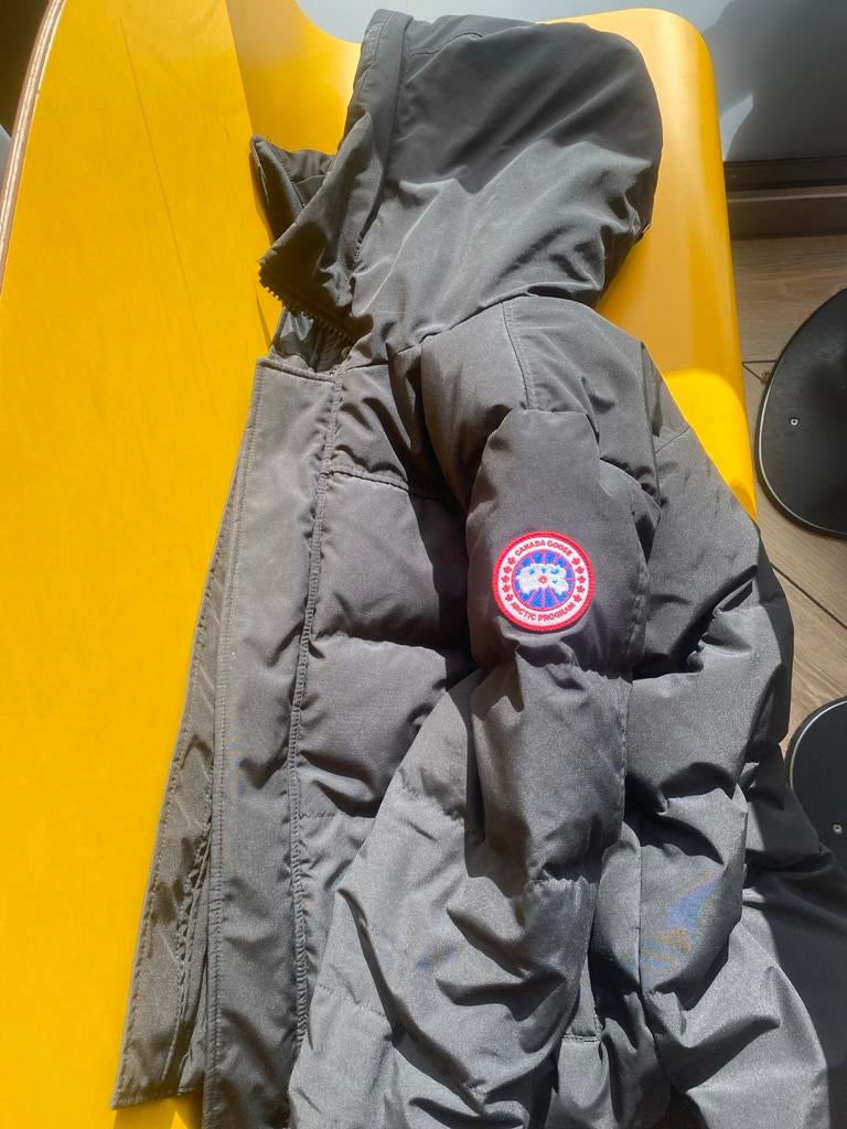 Canada Goose MacMillan jas, Kleding | Heren, Jassen | Winter, Ophalen of Verzenden, Zo goed als nieuw, Overige maten, Zwart