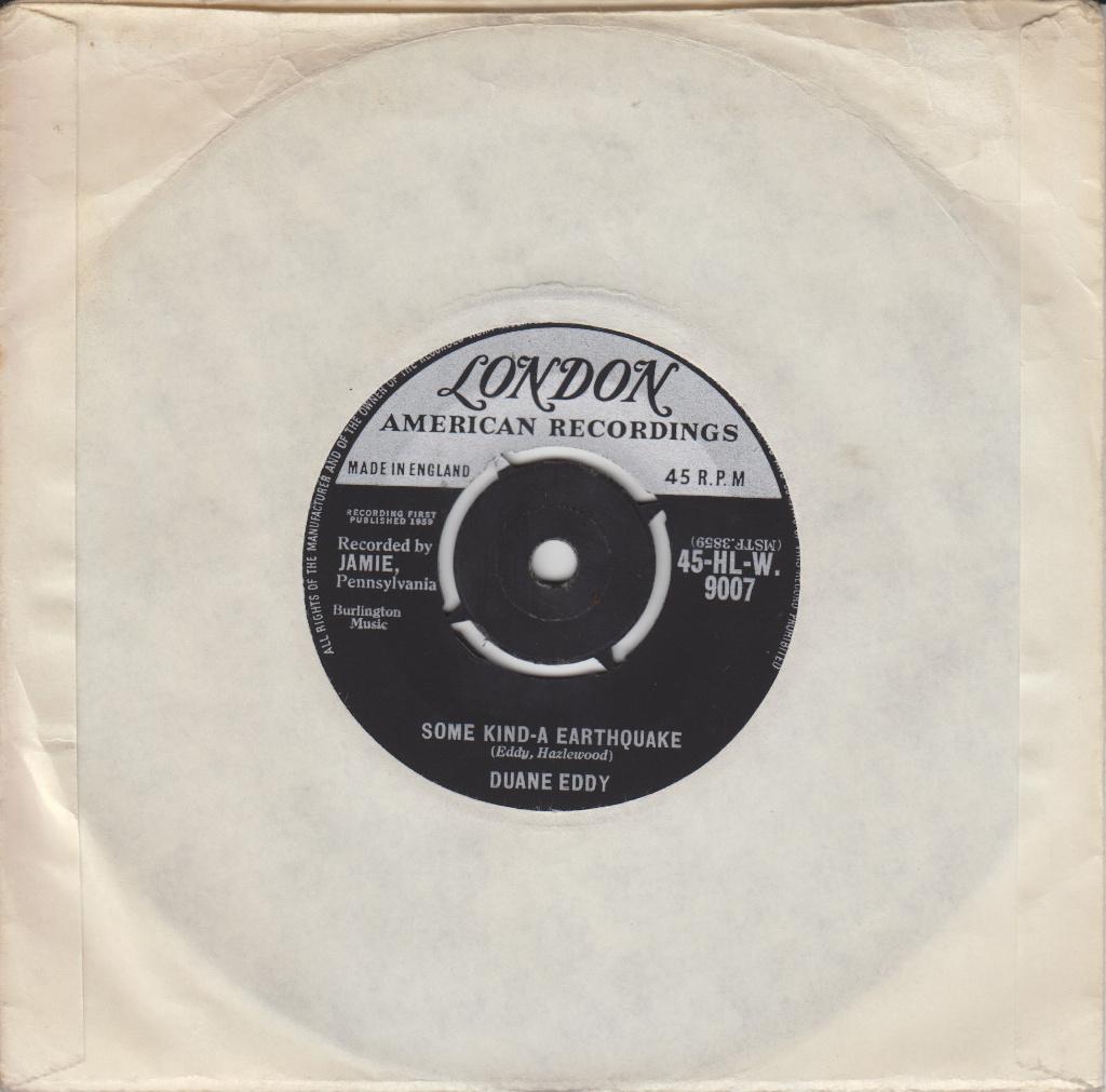 DUANE EDDY - Some Kind-a Eartquake, Cd's en Dvd's, Vinyl Singles, Gebruikt, 7 inch, Single, Ophalen of Verzenden
