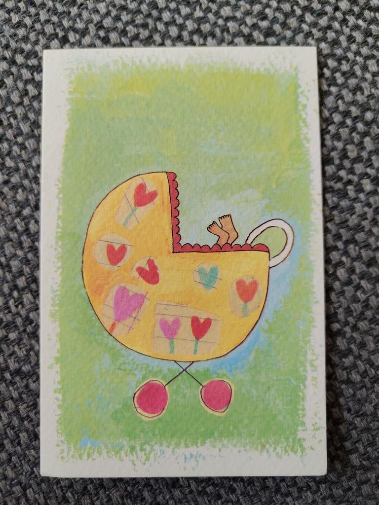 Unicef kaart van Julia, Ophalen of Verzenden, 2000 tot heden, Geboortekaartje