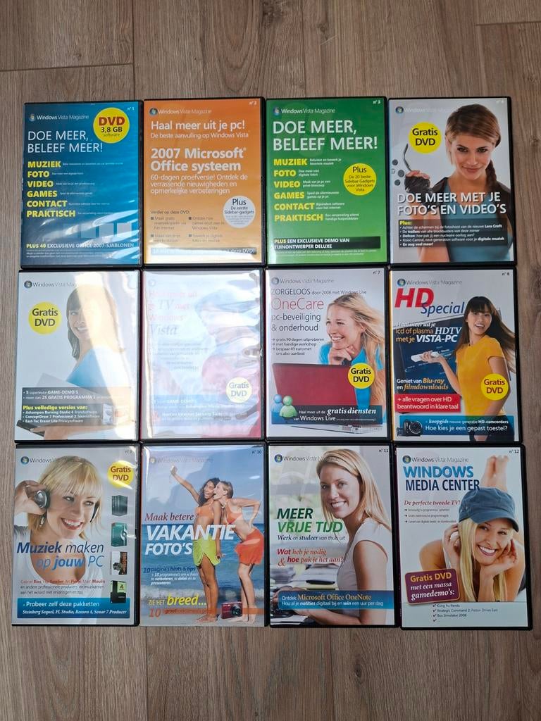 Complete serie Vista magazine., Ophalen of Verzenden, Zo goed als nieuw, 12 inch