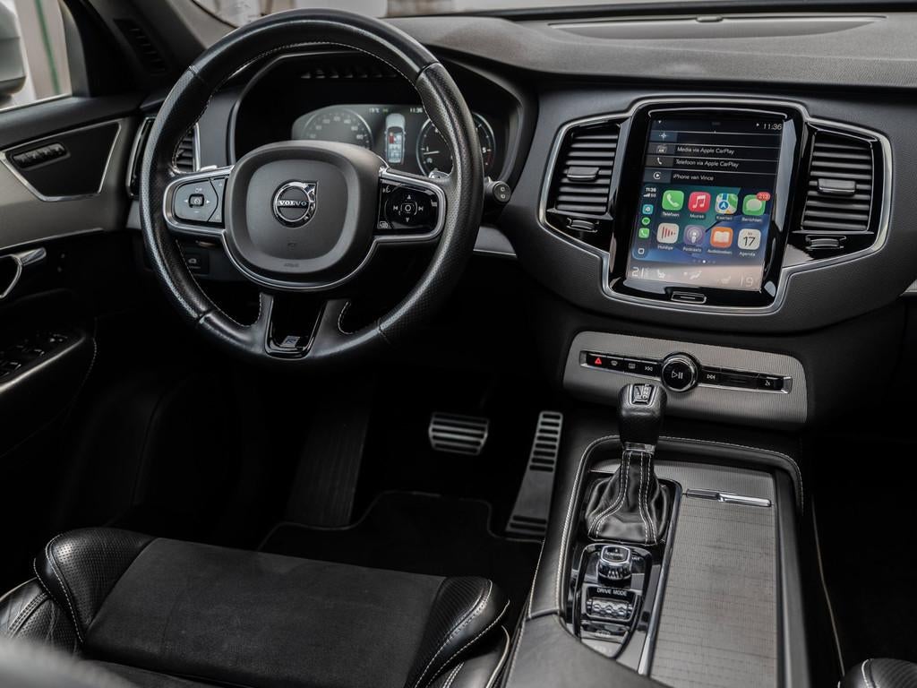 Volvo XC90 2.0 D5 AWD R-Design - PANORAMADAK - 7 PERS - APPL, Gebruikt, 4 cilinders, 1969 cc, 7 stoelen