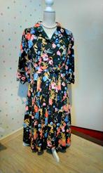 Hearts& Roses London, gebloemde jurk, maat L- 40., Kleding | Dames, Ophalen of Verzenden, Zo goed als nieuw, Maat 38/40 (M), Knielengte