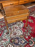 Vintage houten naaidoos, Ophalen of Verzenden