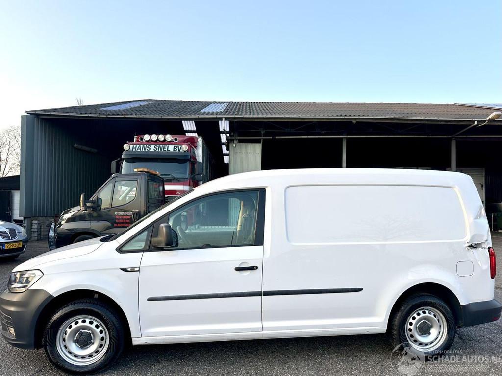 Volkswagen Caddy Maxi 2.0 TDI L2H1 BMT Trendline - nap - air, Overige carrosserieën, Volkswagen, Wit, 1968 cc