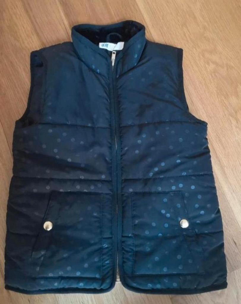 Bodywarmer maat 122-128, Kinderen en Baby's, Kinderkleding | Maat 122, Ophalen of Verzenden, Zo goed als nieuw, Meisje, Jas