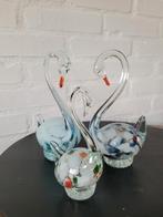 3 zwanen, Antiek en Kunst, Antiek | Glas en Kristal, Ophalen of Verzenden