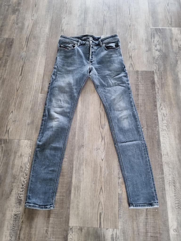 Diesel Sleenker maat 33 32 taille 41 cm lengte 107 cm, Ophalen of Verzenden, Zo goed als nieuw, Blauw, W33 - W34 (confectie 48/50)