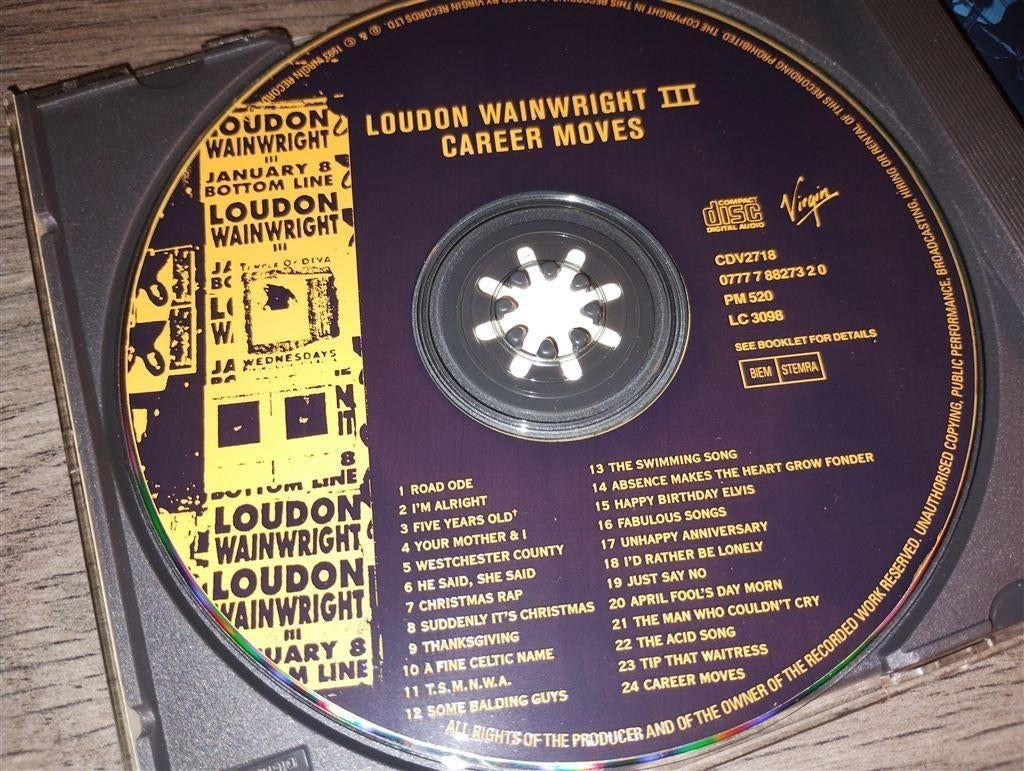 Loudon Wainwright III - Career Moves, Ophalen of Verzenden, Zo goed als nieuw