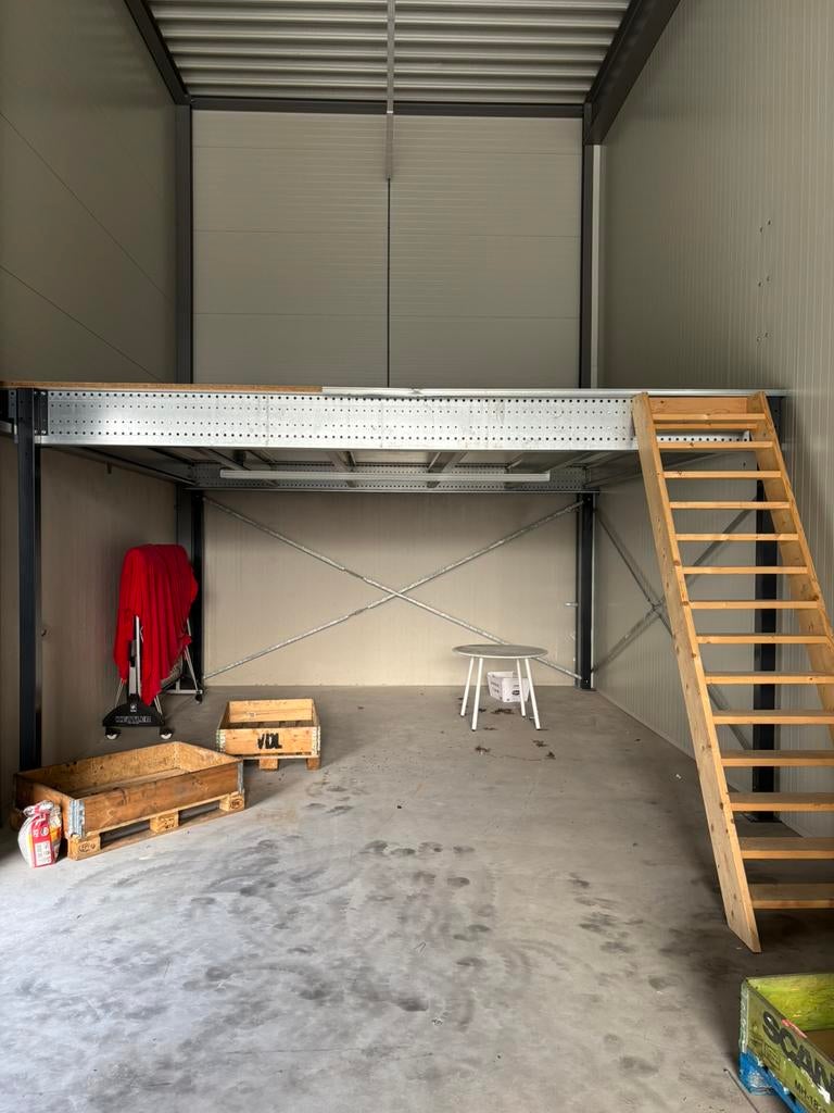 entresolvloer verdiepingsvloer 5x5 ZGAN, Ophalen of Verzenden, Zo goed als nieuw, IJzer