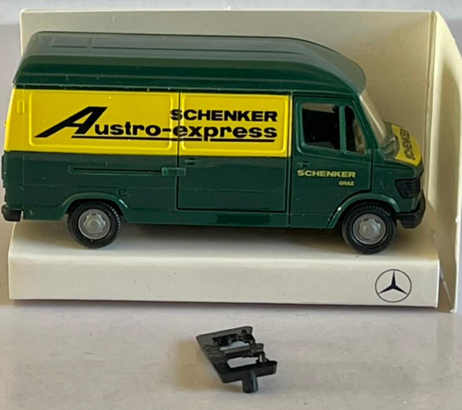 Herpa 995004: Mercedes 207D "Schenker Austro-express Graz", Ophalen of Verzenden, Zo goed als nieuw, Bus of Vrachtwagen, Herpa