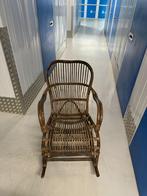 Schommel stoel, Huis en Inrichting, Stoelen, Ophalen, Gebruikt, Bruin, Eén