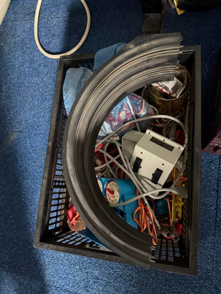 Grote partij auto racebaan onderdelen - Carrera/Fleischmann, Gebruikt, Onderdelen, Carrera, Ophalen of Verzenden