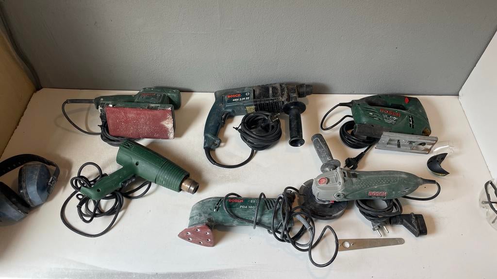 Bosch gereedschap set, Ophalen of Verzenden, Gebruikt