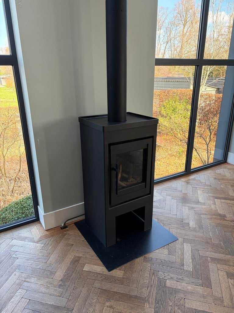 Buntfires Flores Gas CF-CC gaskachel, Huis en Inrichting, Kachels, Ophalen, Gas, Zo goed als nieuw, Vrijstaand