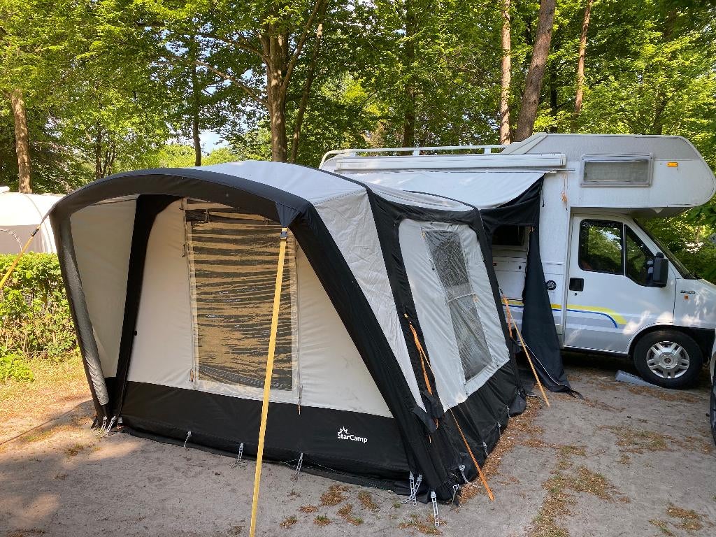 Fiat Ducato A535 (6 pers) + opblaastent + Stalling (tot aug), Alkoof, Ringverwarming, Fiat, Koelkast