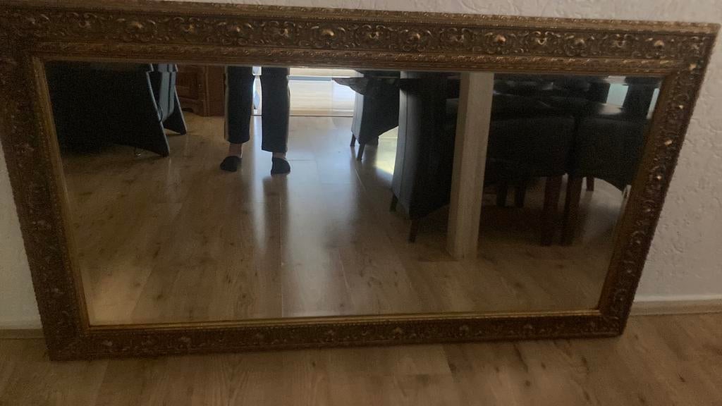 Spiegel, Gebruikt, 125 cm of meer, Ophalen of Verzenden, Minder dan 100 cm