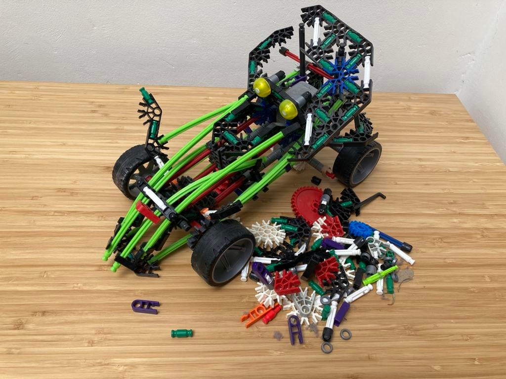 Knex auto, Ophalen, Zo goed als nieuw, K'nex