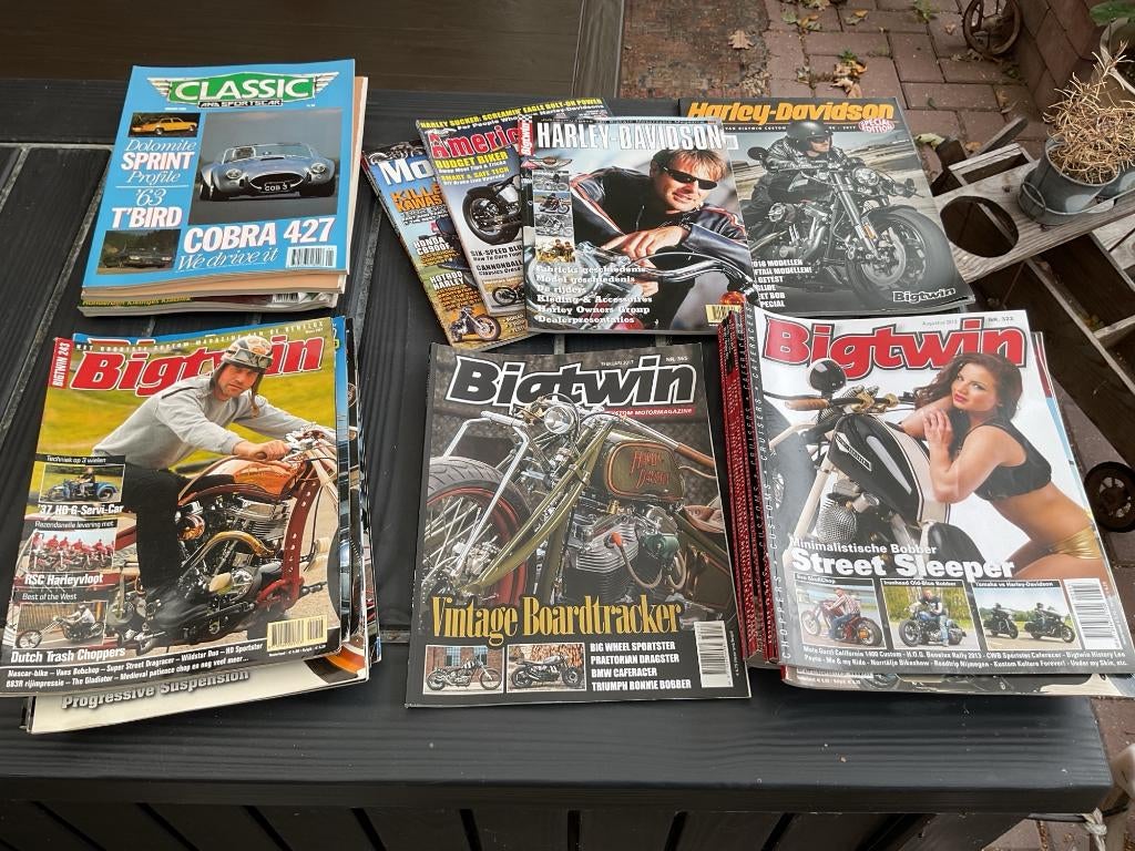 Auto-en motorbladen; Easy-rider/Big Twin/Classic; als nieuw!, Verzenden, 1980 tot heden, Nederland, Tijdschrift