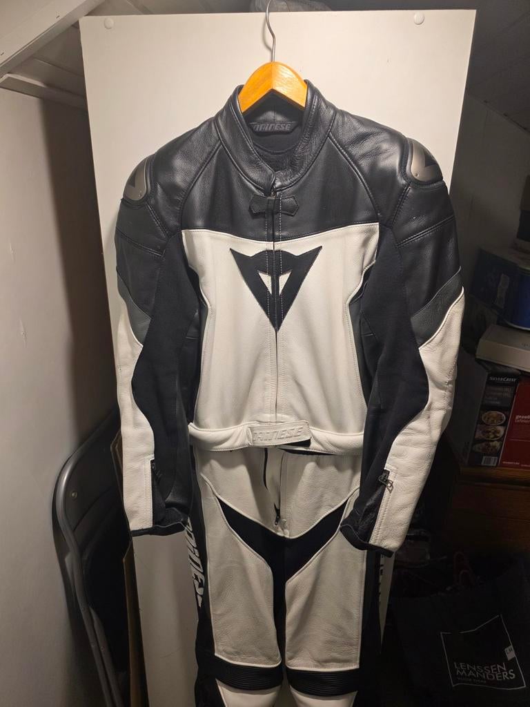 Dainese leren combipak - Maat 48 - Zo goed als nieuw!, Motoren, Kleding | Motorkleding, Dainese, Ophalen of Verzenden, Tweedehands