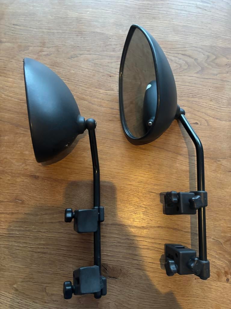 Milenco spiegels caravan, Auto-onderdelen, Spiegels, Ophalen of Verzenden, Gebruikt