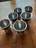 Eierdopjes van RVS  6 stuks  IZGST., Diversen, Pasen, Ophalen of Verzenden