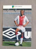 Dennis Bergkamp Ajax, origineel gesigneerd, Verzamelen, Sportartikelen en Voetbal, Verzenden, Zo goed als nieuw, Ajax, Spelerskaart