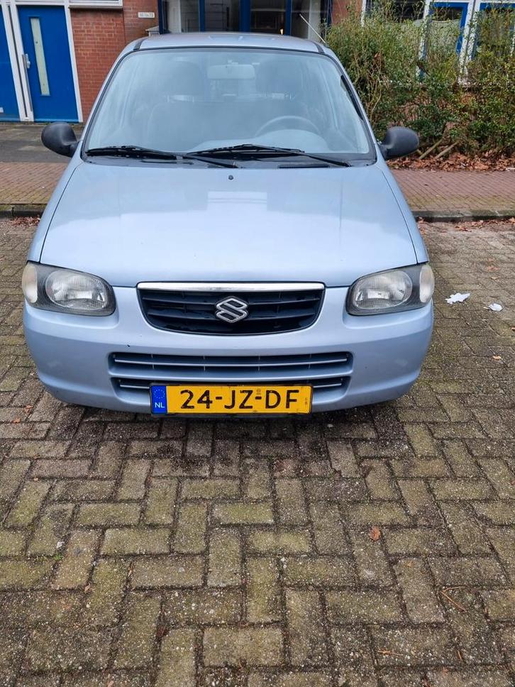 Suzuki Alto 1.1 2002 Grijs, Auto's, Suzuki, Alto, Benzine, A, Hatchback, Handgeschakeld, Origineel Nederlands, Zilver of Grijs