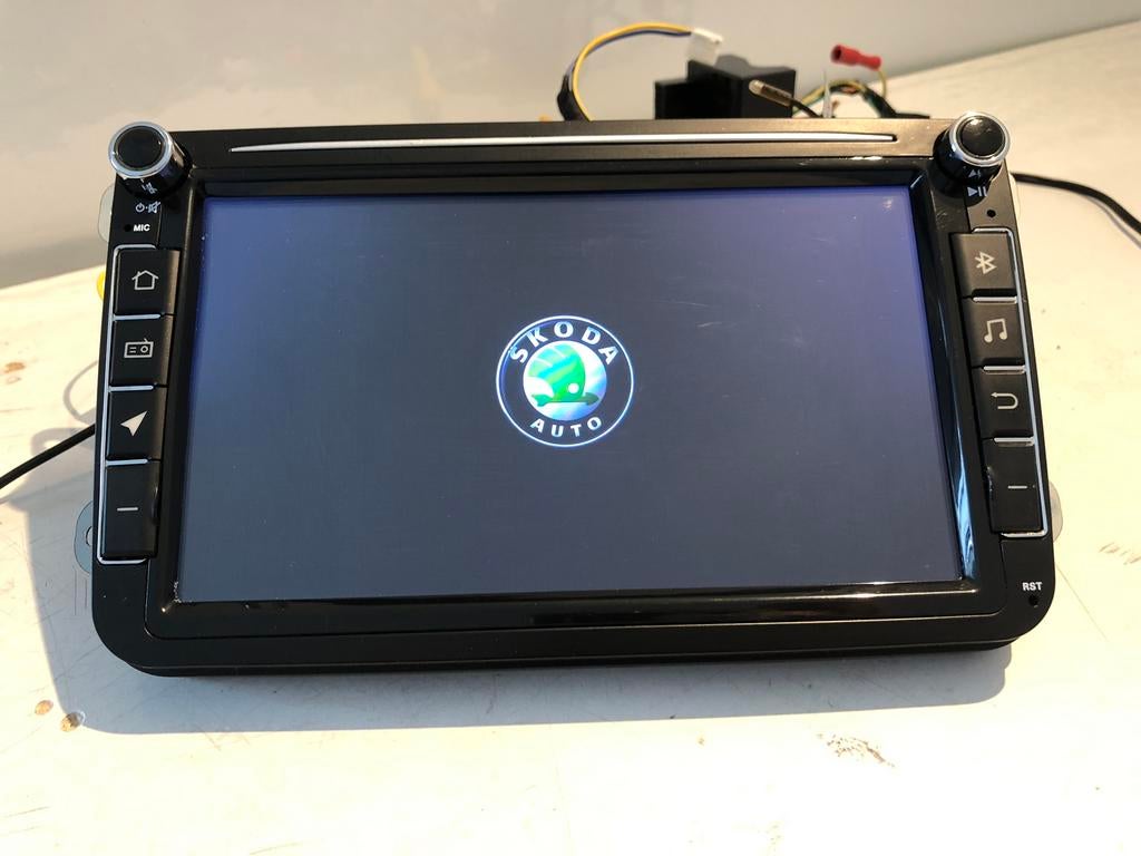 SKODA ANDROID RADIO BLUETOOTH CARKIT FABIA YETI  OCTAVIA, Auto diversen, Ophalen of Verzenden, Nieuw